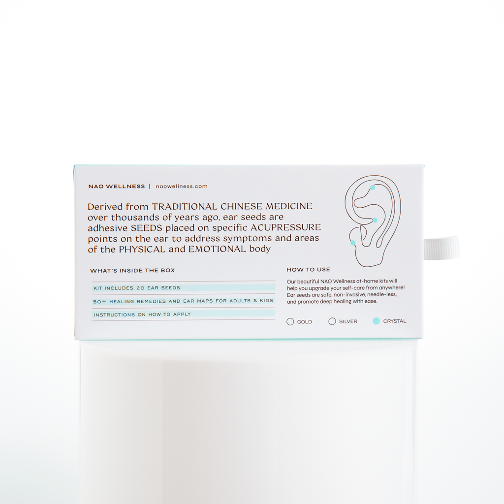 24K Gold Ear Seed Acupuncture Kit – Anxiety & Stress Support