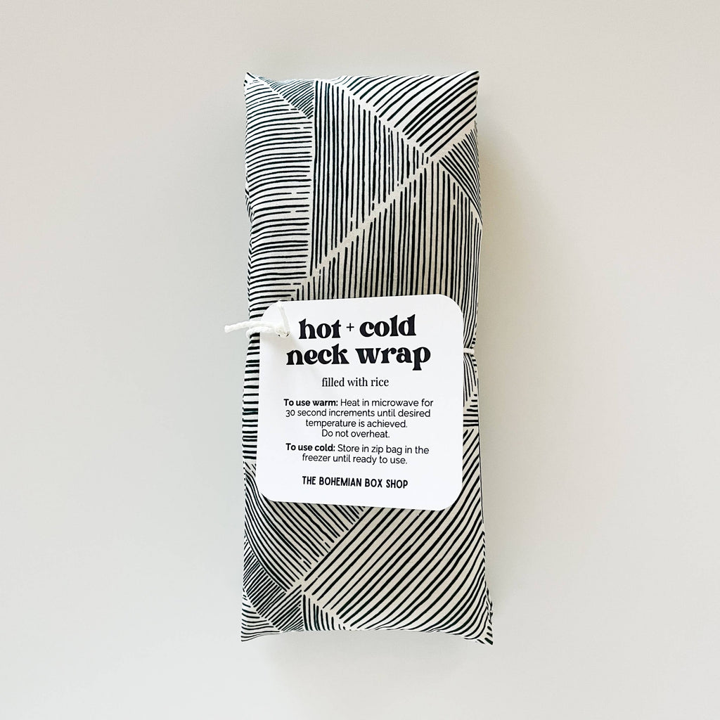 Hot & Cold Therapy Neck Wrap - Trouvaille Routes Sand