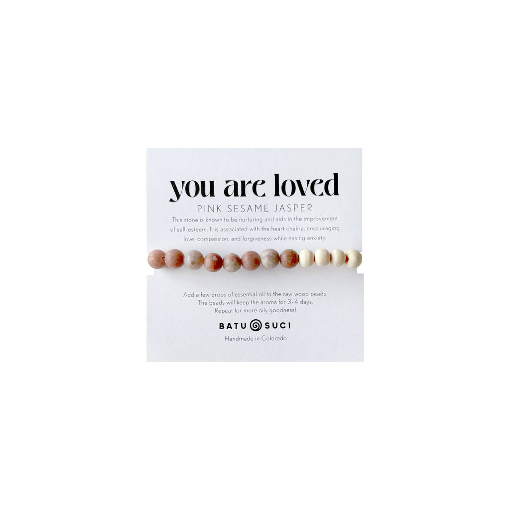 You Are Loved Diffuser Bracelet