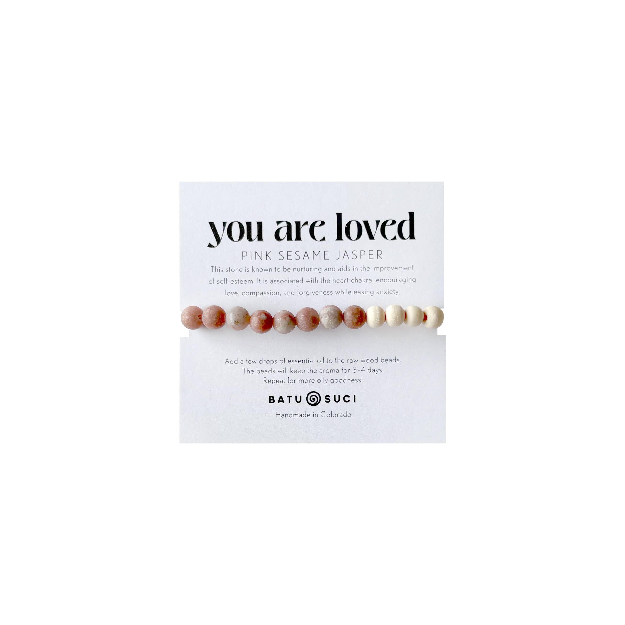 You Are Loved Diffuser Bracelet