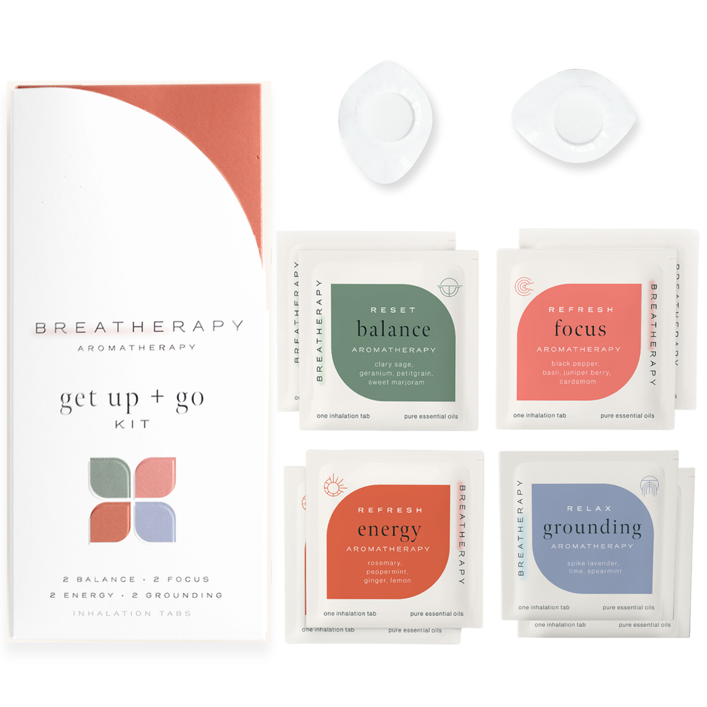 GET UP + GO KIT — Energizing Aromatherapy Patch Set (8 ct.)