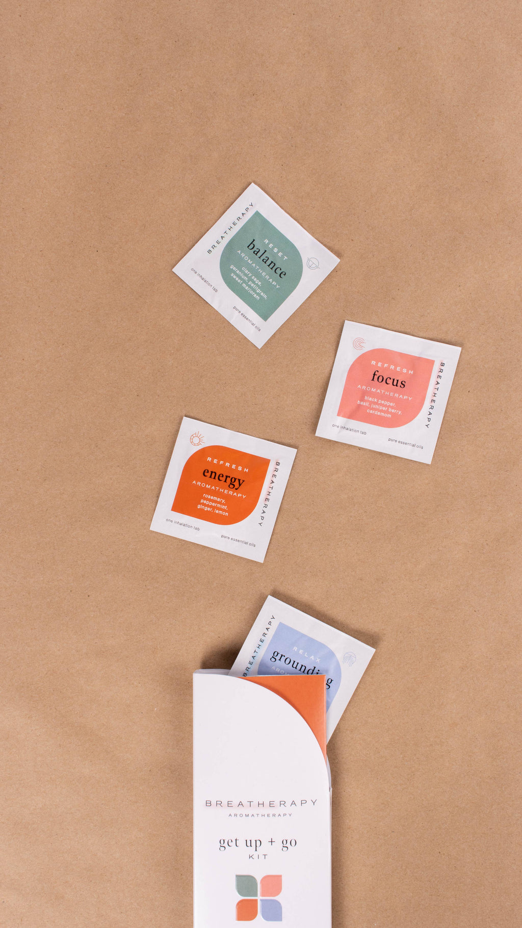 GET UP + GO KIT — Energizing Aromatherapy Patch Set (8 ct.)