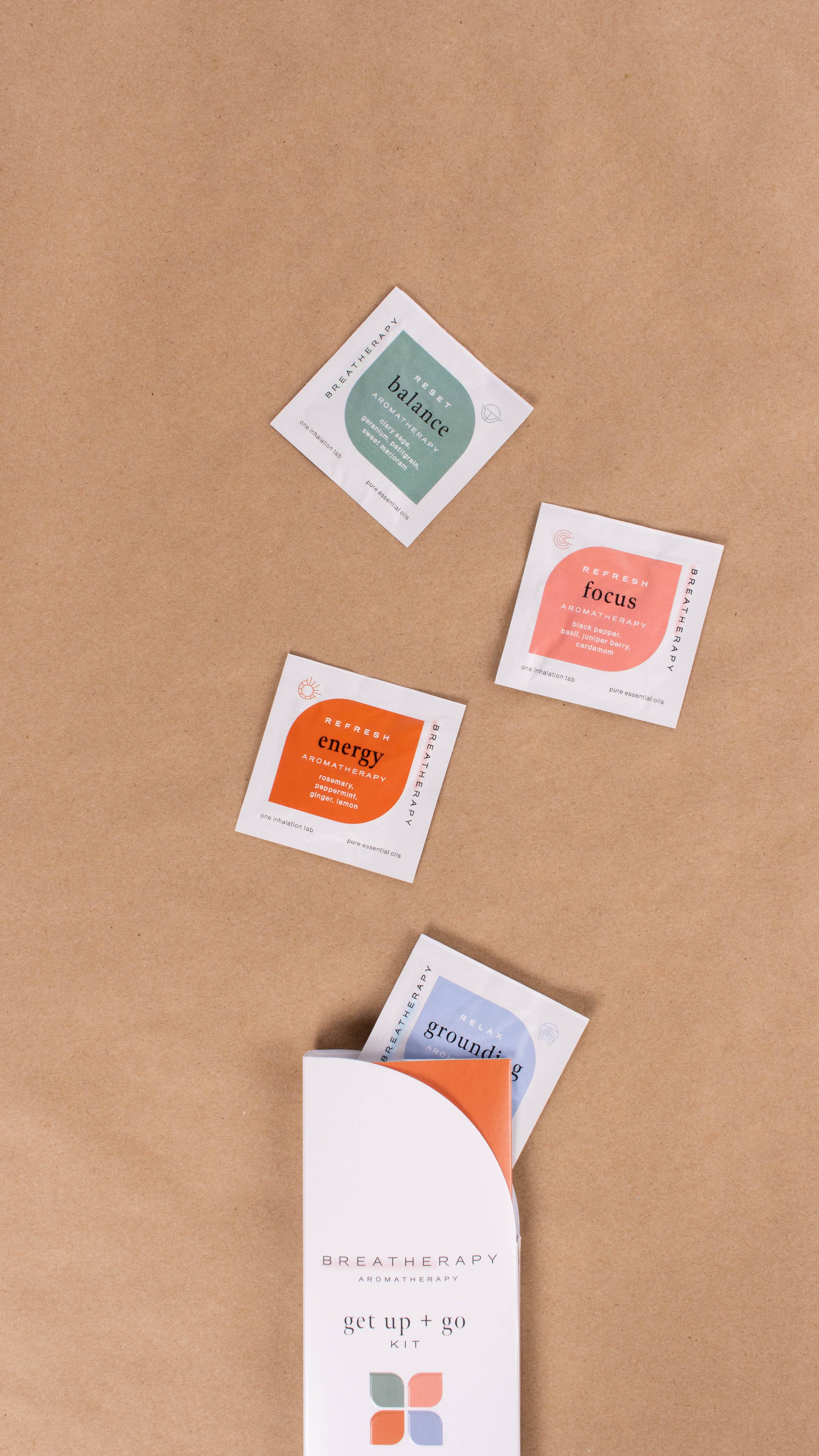 GET UP + GO KIT — Energizing Aromatherapy Patch Set (8 ct.)