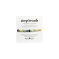 Deep Breath Diffuser Bracelet  |  Amazonite + Aromatherapy