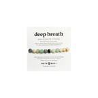 Deep Breath Diffuser Bracelet  |  Amazonite + Aromatherapy