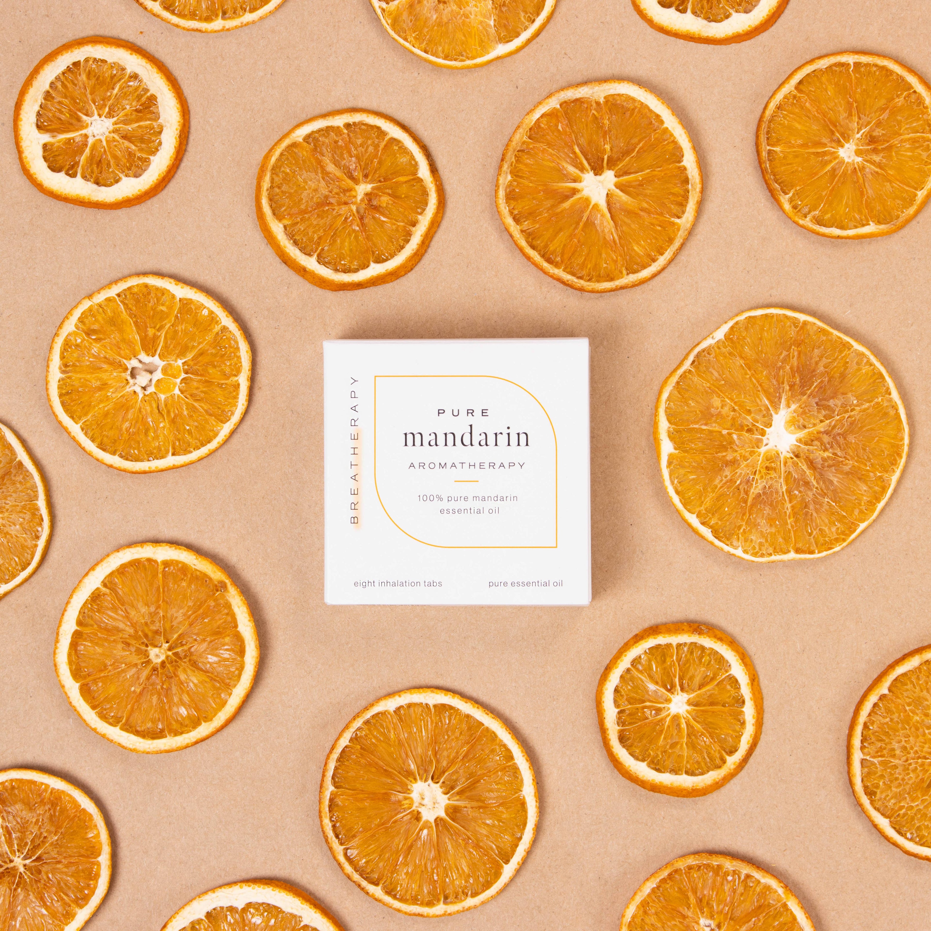 PURE MANDARIN Aroma Patches Bright Mood-Boosting Citrus 8 ct