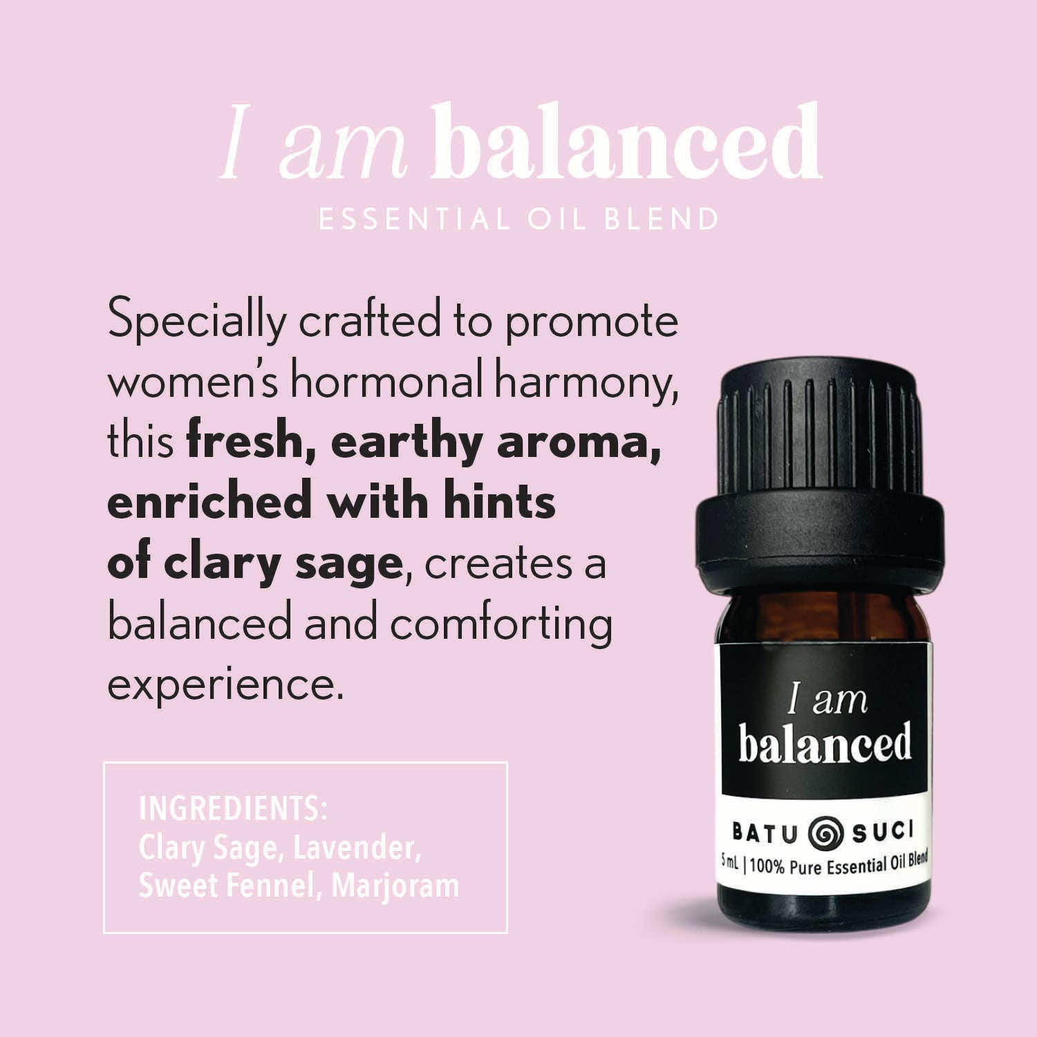 I Am Balanced - Essential Oil Blend