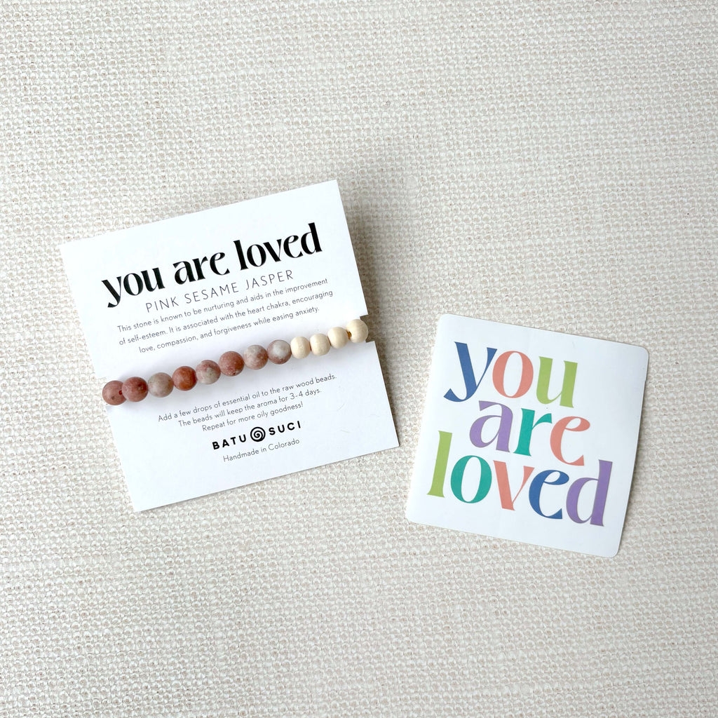 You Are Loved Diffuser Bracelet