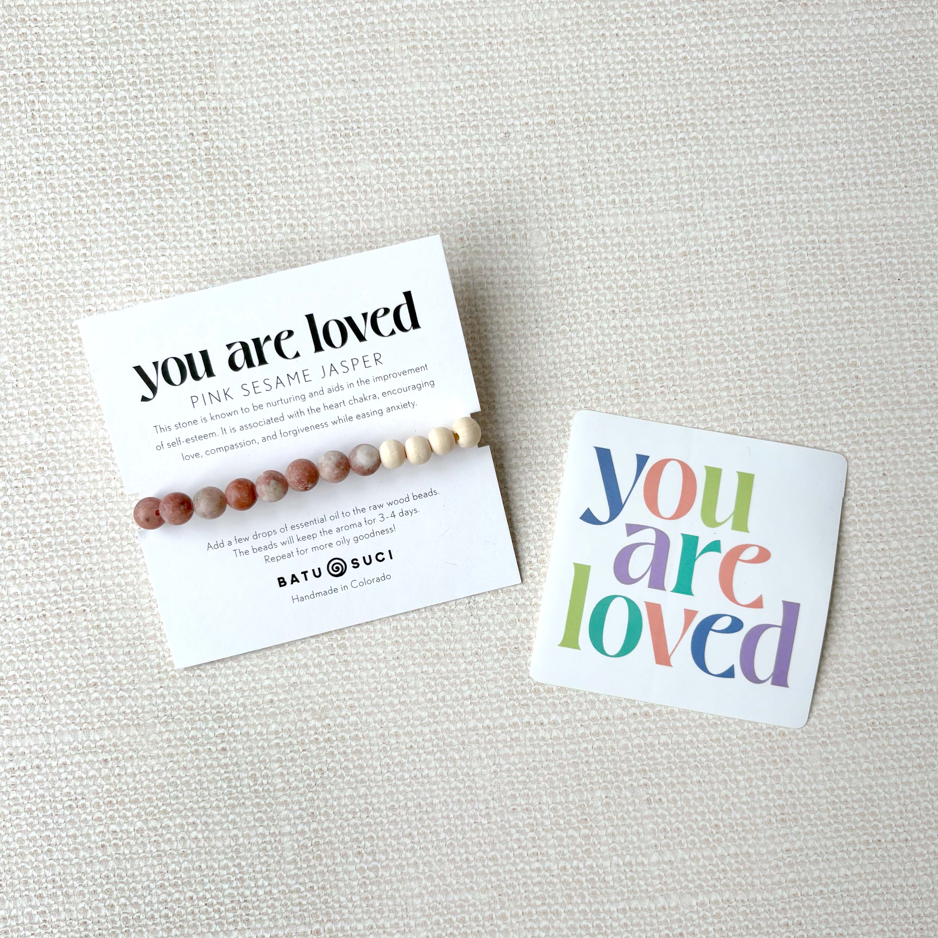 You Are Loved Diffuser Bracelet
