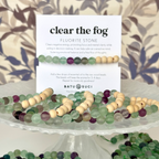 Clear The Fog Diffuser Bracelet  |  Fluorite + Aromatherapy