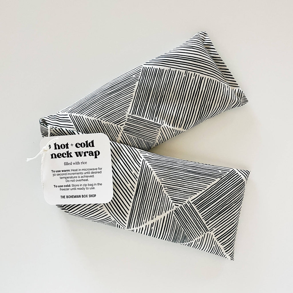 Hot & Cold Therapy Neck Wrap - Trouvaille Routes Sand