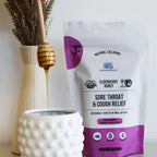 Organic Elderberry & Honey Cough & Cold Support Lollipops