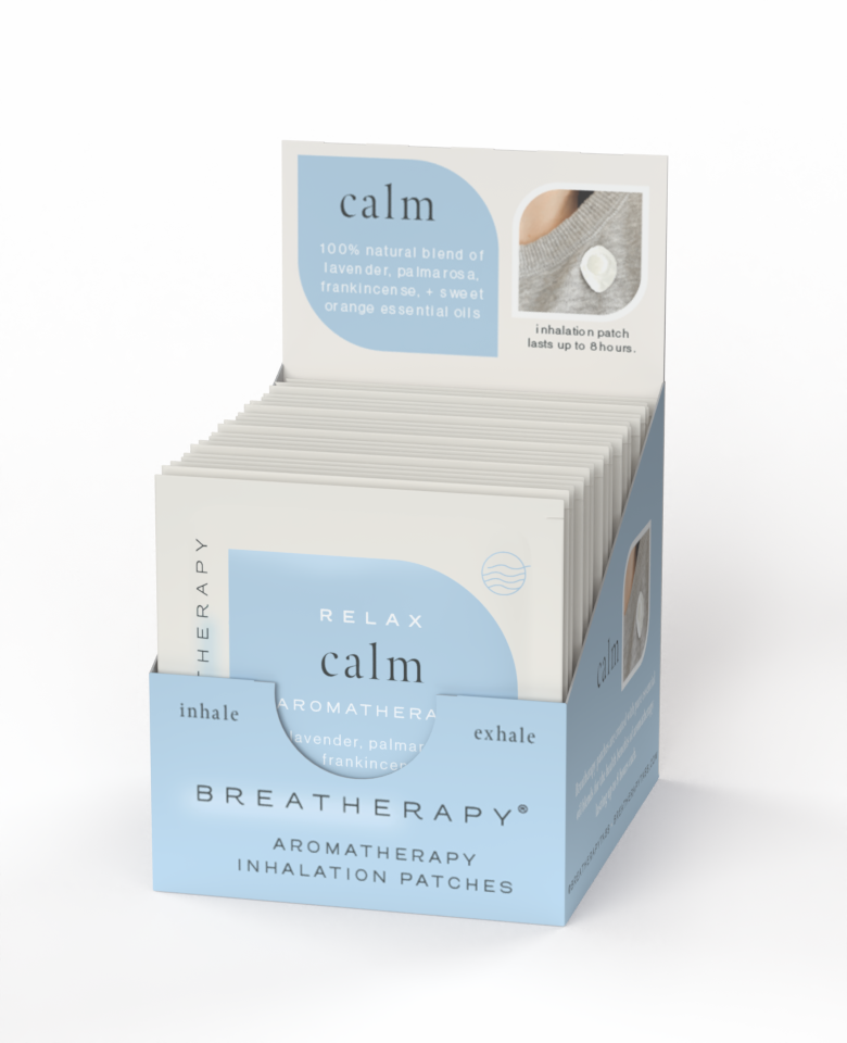 CALM Anti-anxiety Aromatherapy Inhaler Patches