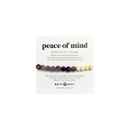 Peace of Mind Diffuser Bracelet  |  Amethyst Aromatherapy Bracelet