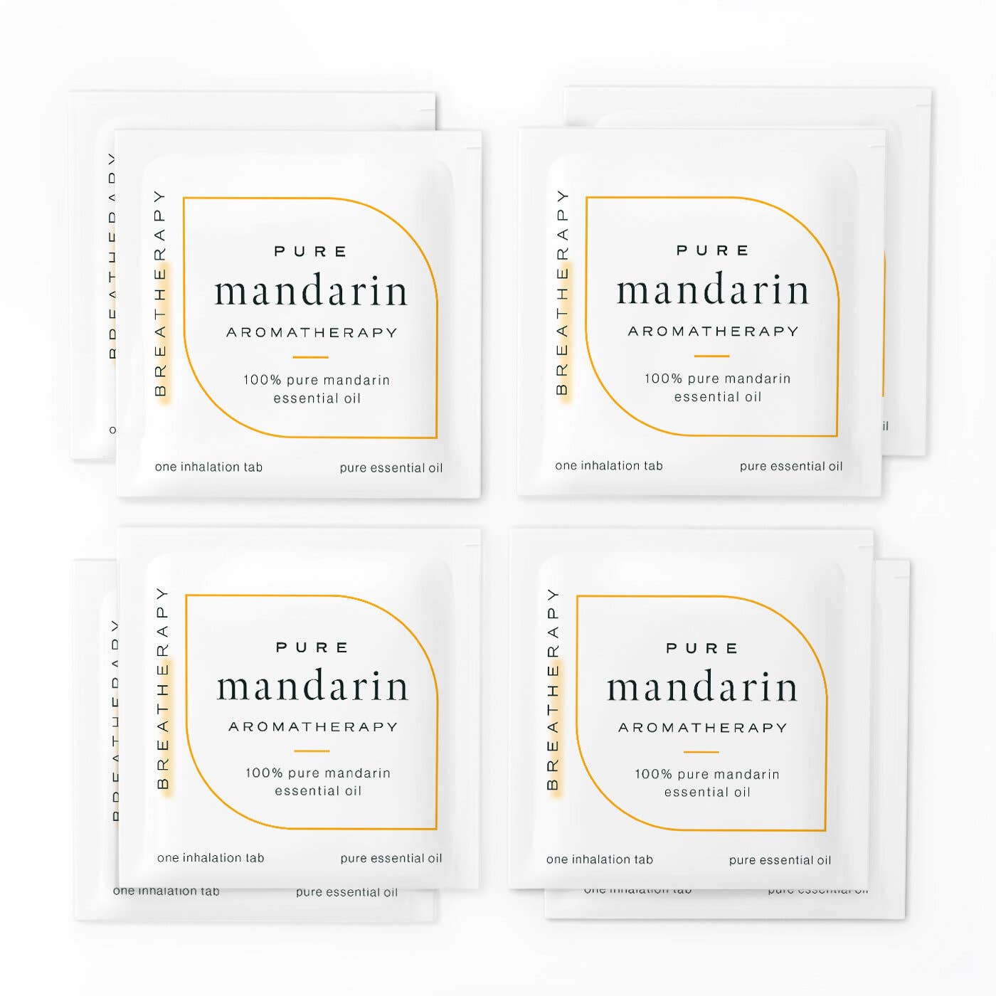 PURE MANDARIN Aroma Patches Bright Mood-Boosting Citrus 8 ct