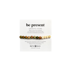 Be Present Diffuser Bracelet  |  Unakite Aromatherapy