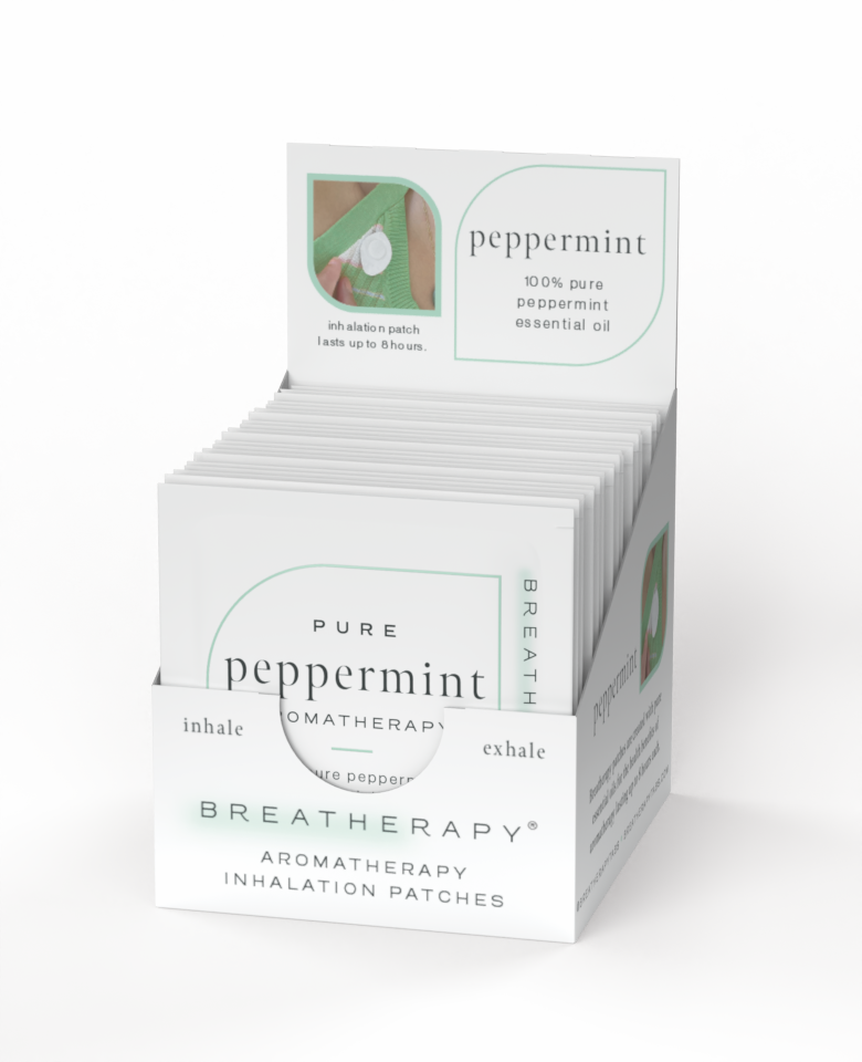 PEPPERMINT Alertness Aromatherapy Inhaler Patches