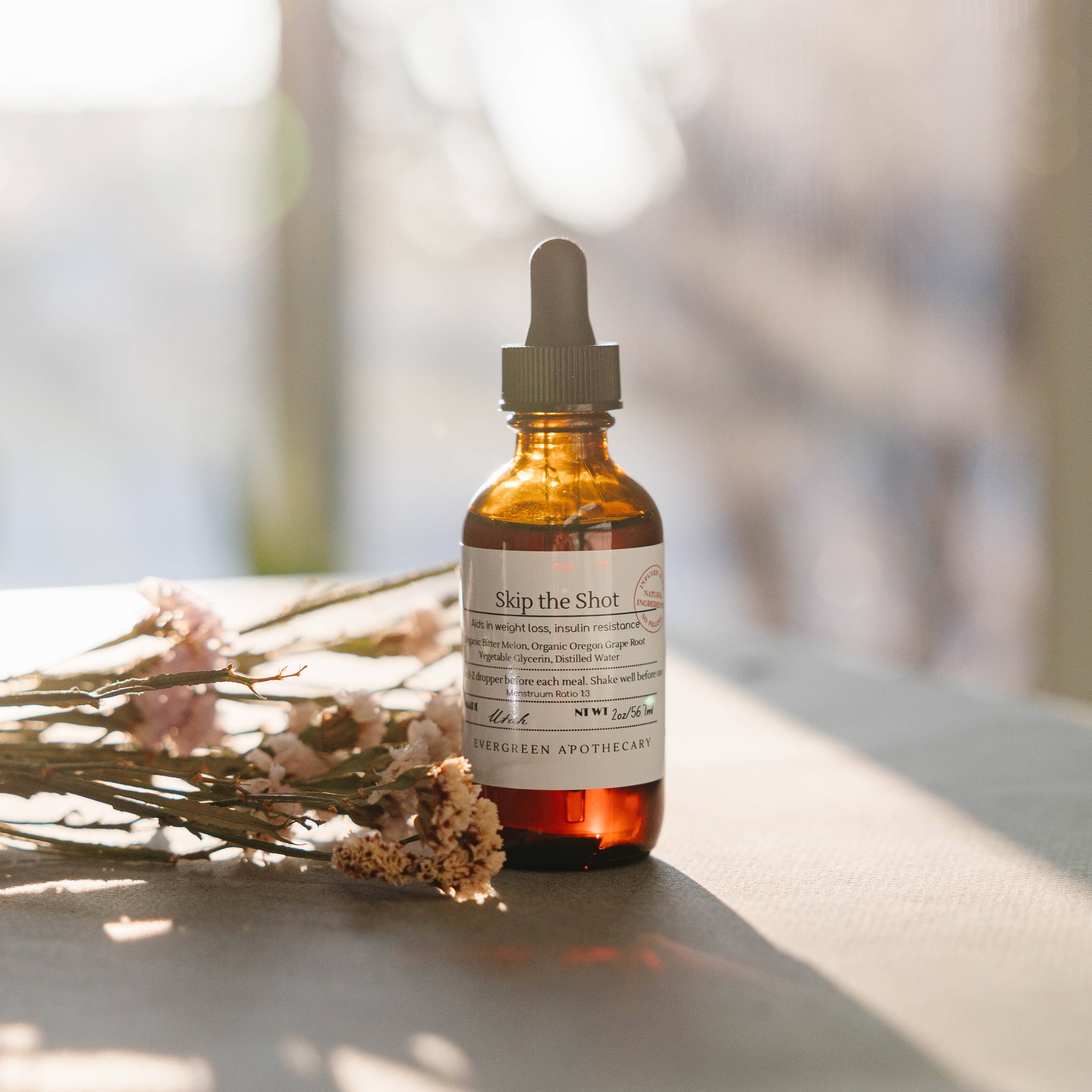 Skip the Shot (Aids in Weight Loss) Herbal Tincture