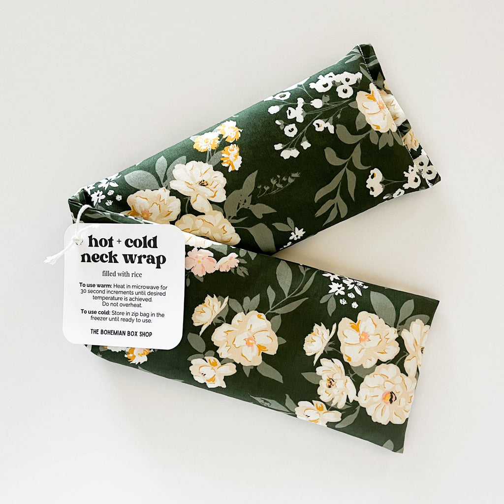 Hot & Cold Therapy Neck Wrap - Garden Sonnet Dusk