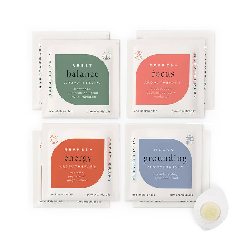 GET UP + GO KIT — Energizing Aromatherapy Patch Set (8 ct.)