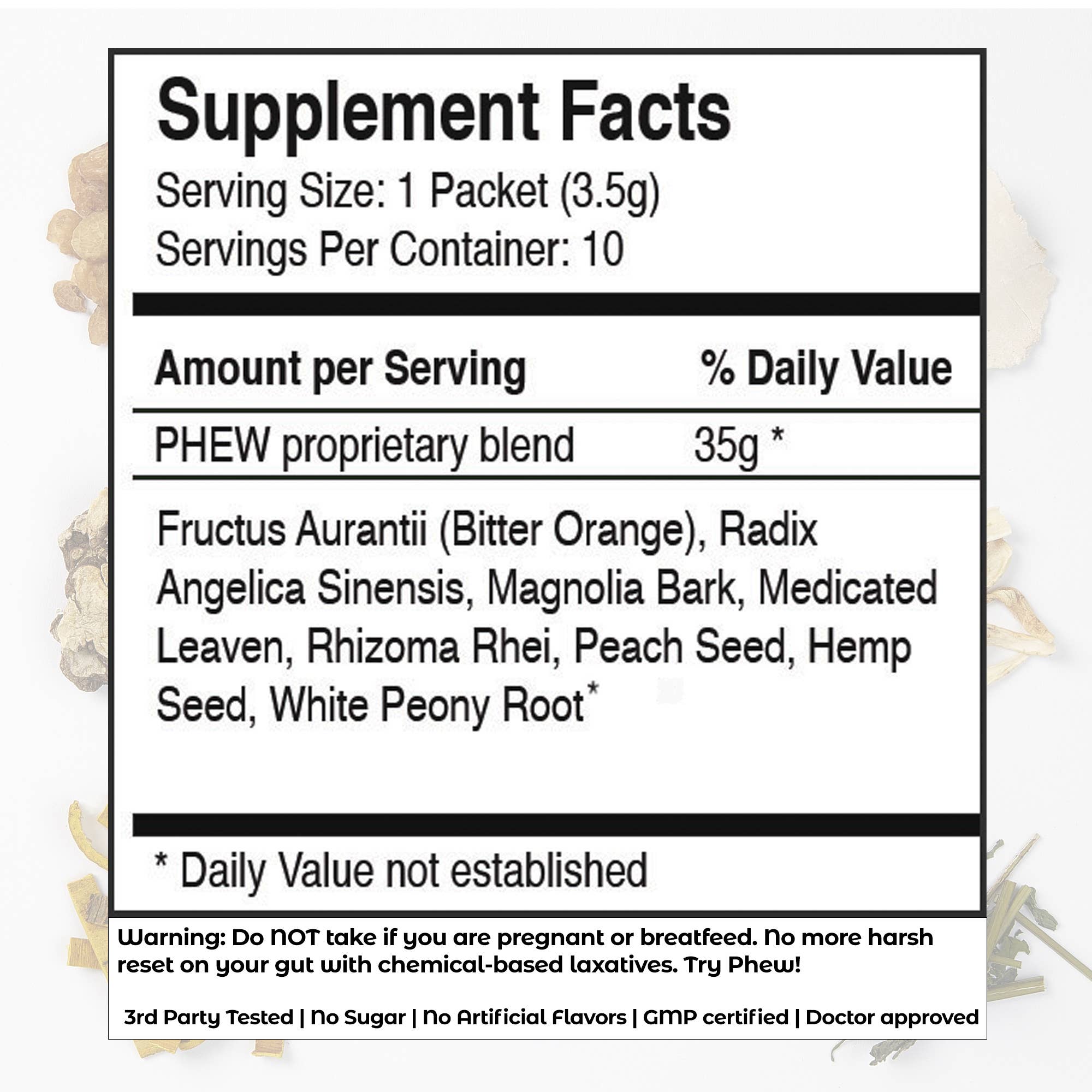 Phew - All Natural Colon Cleanse & Constipation Relief