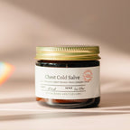 Chest Cold Salve, Glass Jar, 2oz