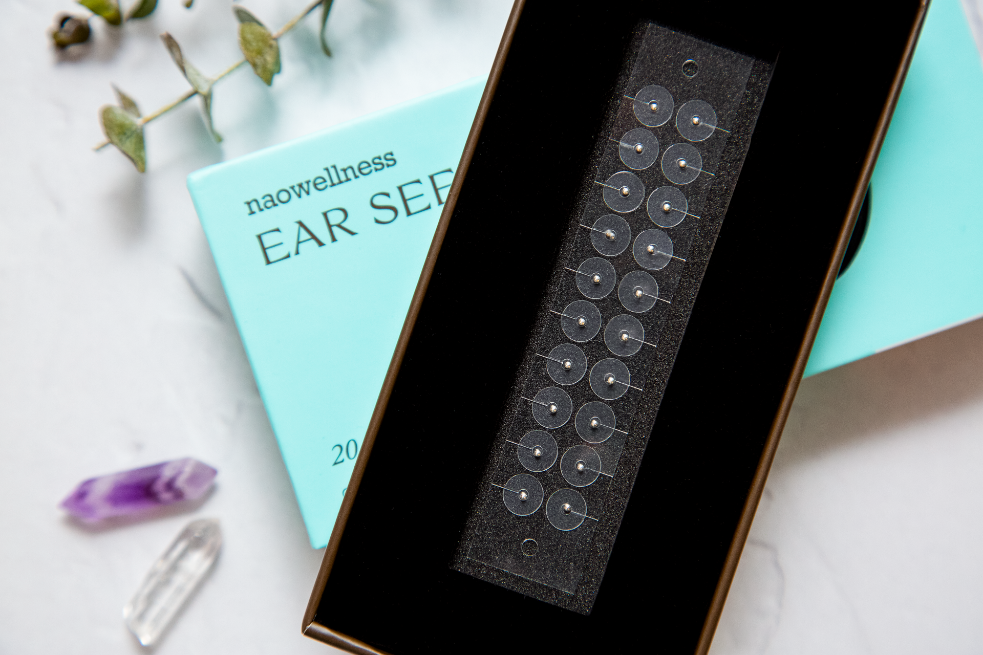 Silver Ear Seed Acupuncture Kit – Anxiety & Stress Support
