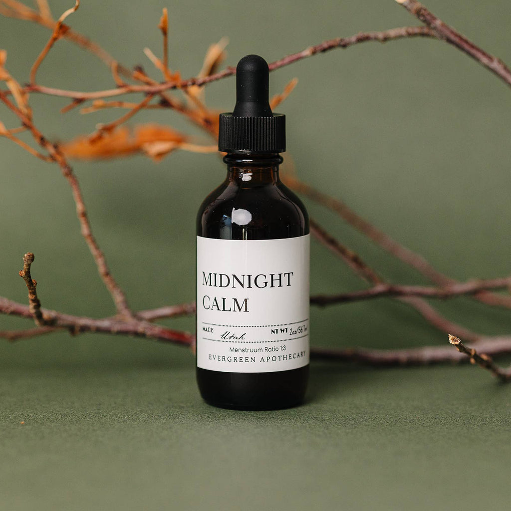 Midnight Calm Tincture, 2oz, Sleep Aid