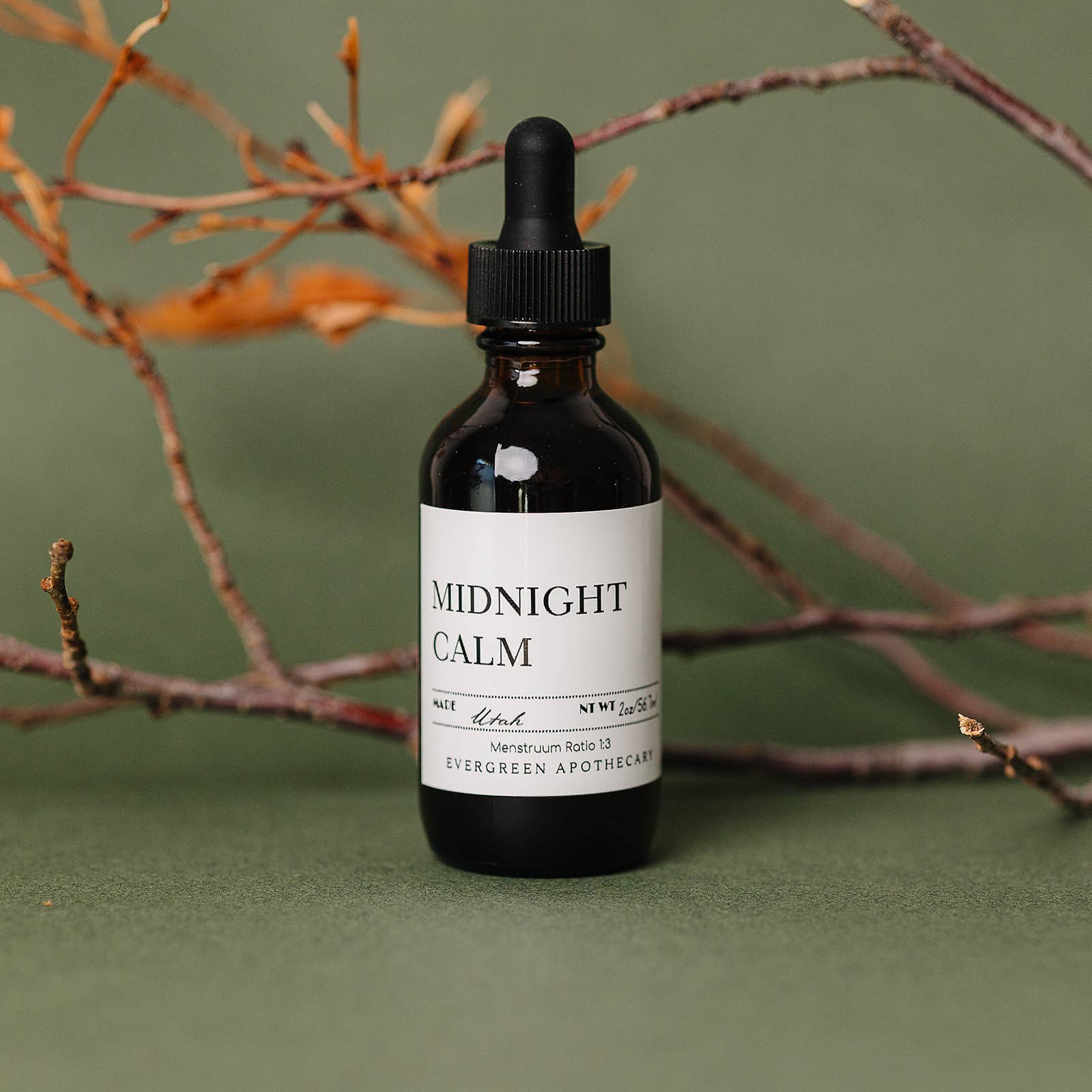 Midnight Calm Tincture, 2oz, Sleep Aid