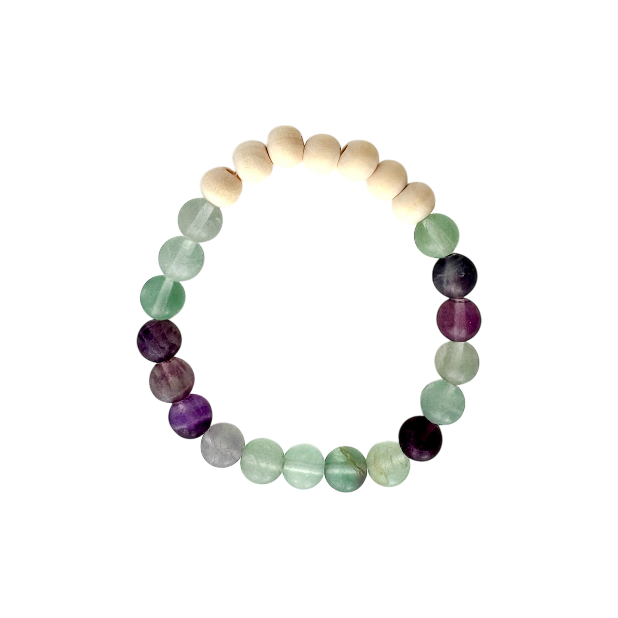 Clear The Fog Diffuser Bracelet  |  Fluorite + Aromatherapy